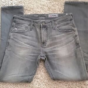 Adriano Goldschmied AG men's jeans the Dylan stone washed light gray 30R